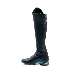 Ariat Vortex Biker High Boots Leather Black Colour For Women