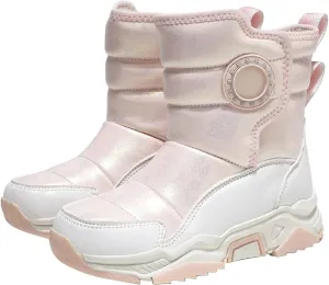 Baby Boys Girls Snow Booties Winter Thick aterproof Shoes Kids Outdoor Warm Ski Comfy Boots Fashion Non Slip Chunky
