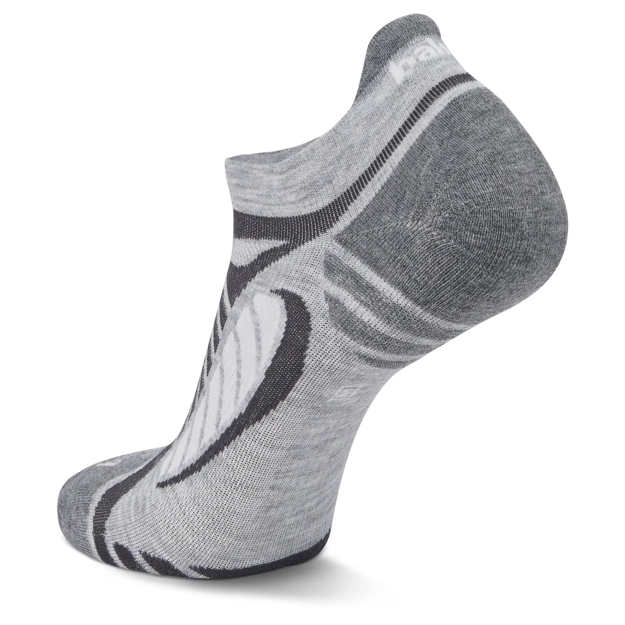 Balega | Ultralight | No Show | Grey/White