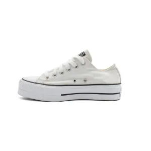 Converse Chuck Taylor Allstar Lift Ox Low-Top Sneakers Canvas White Colour For Women