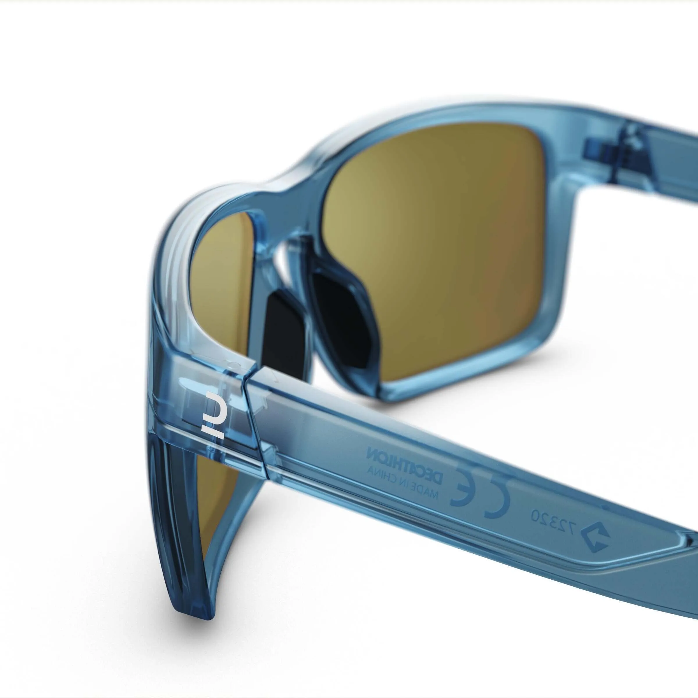 Hiking sunglasses Quechua MH530, category 3, gray-blue