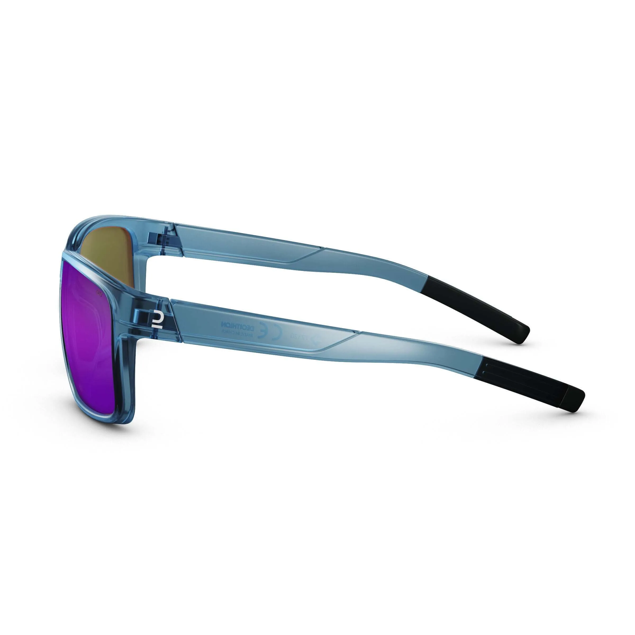 Hiking sunglasses Quechua MH530, category 3, gray-blue