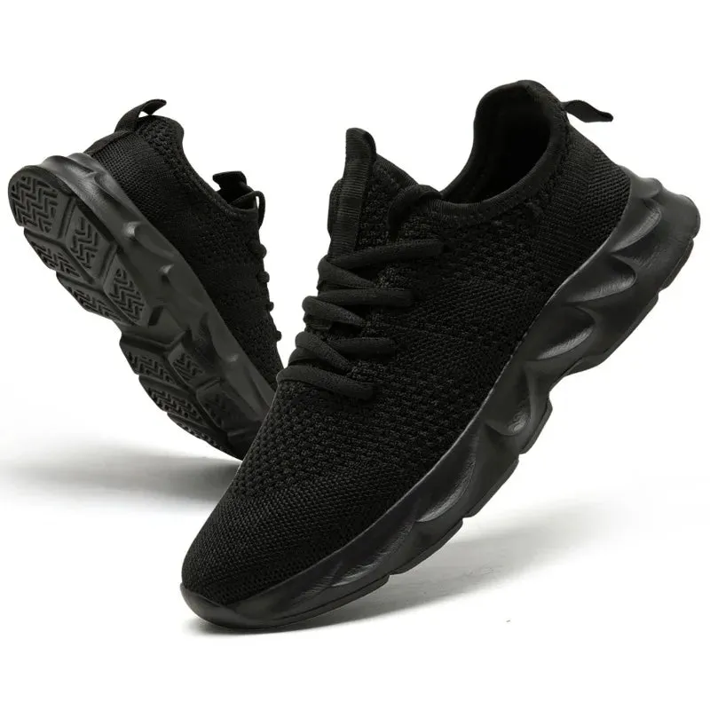 Hnzxzm Men Sneakers Air Mesh Breathable Walking Shoes Ultralight Comfortable Casual Footwear Shoe Fashion Trendy