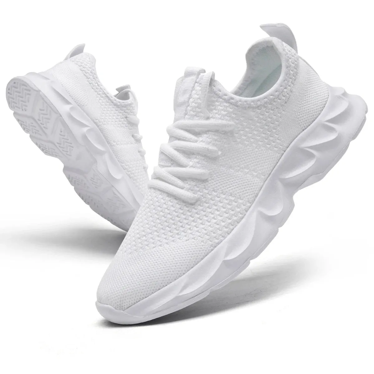 Hnzxzm Men Sneakers Air Mesh Breathable Walking Shoes Ultralight Comfortable Casual Footwear Shoe Fashion Trendy