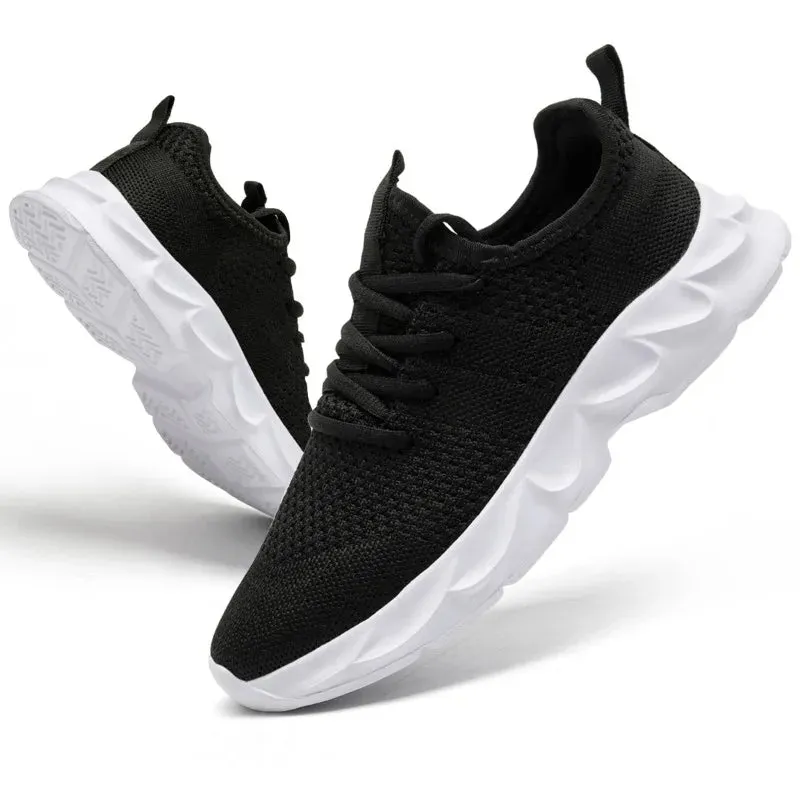 Hnzxzm Men Sneakers Air Mesh Breathable Walking Shoes Ultralight Comfortable Casual Footwear Shoe Fashion Trendy