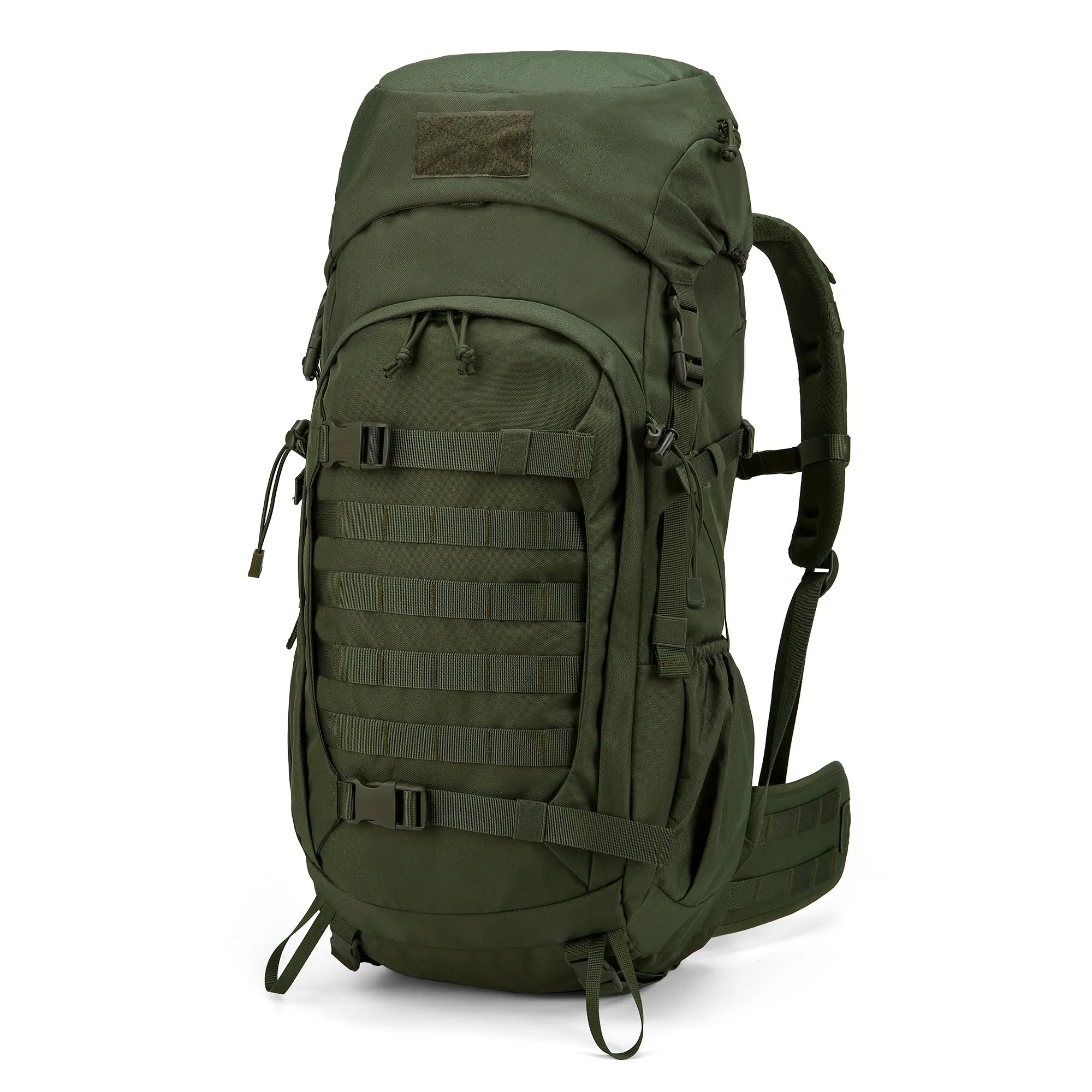 Mardingtop 50L Molle Hiking Internal Frame Backpacks with Rain Cover