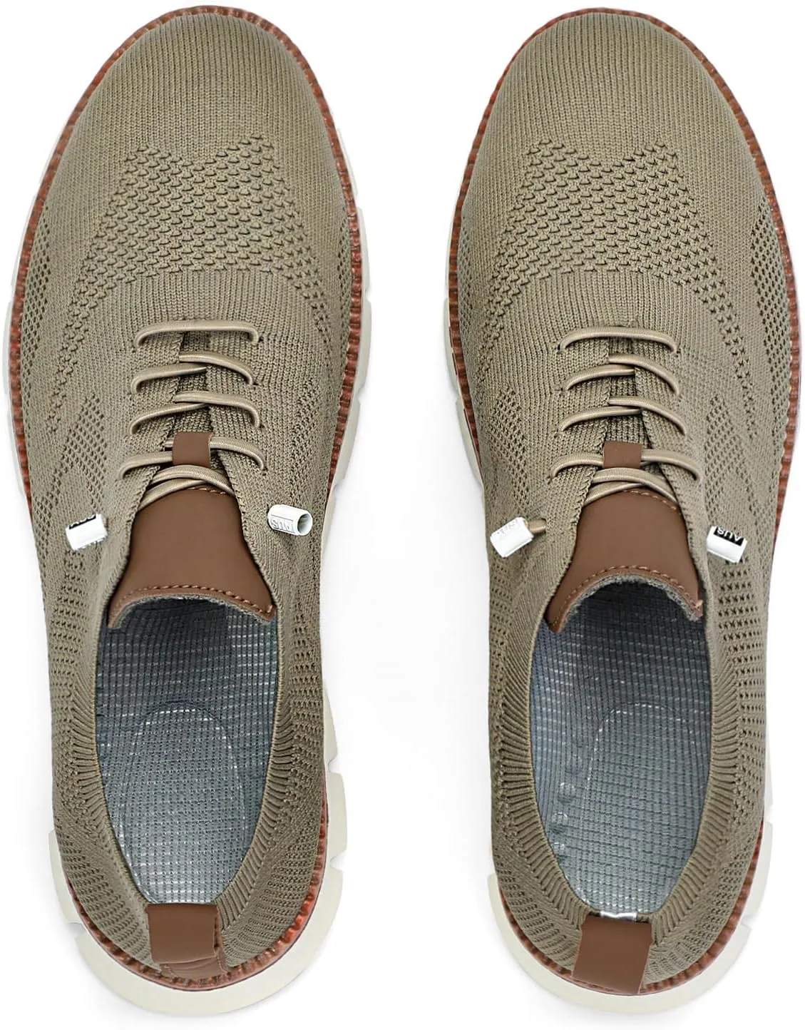 Men's Breeze Shoes Knit Mesh Casual Oxfords Sneakers Comfortable Walking Shoes