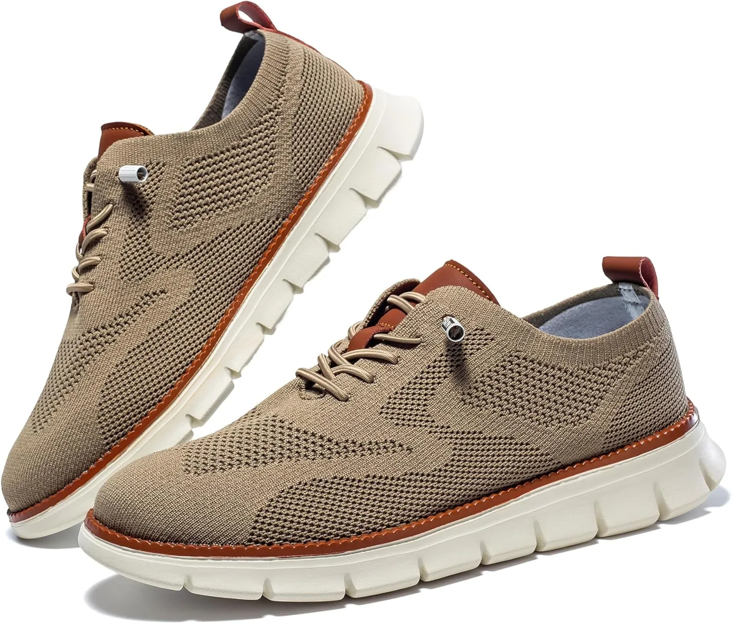 Men's Breeze Shoes Knit Mesh Casual Oxfords Sneakers Comfortable Walking Shoes