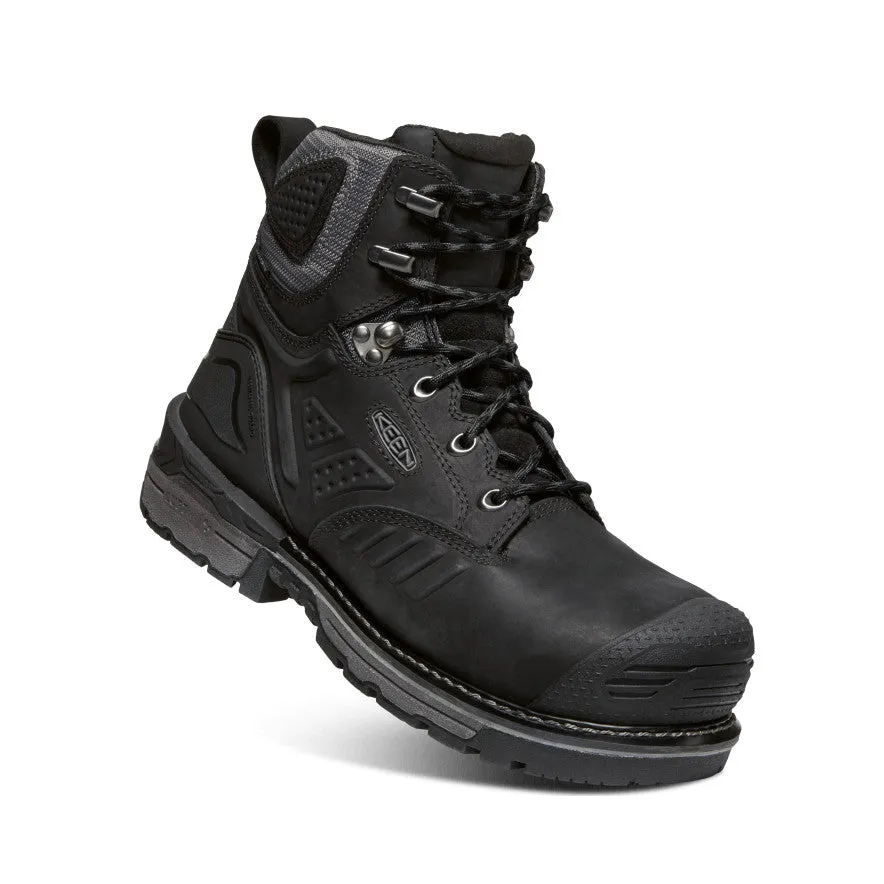 Men's Philadelphia 6" Waterproof Boot (Carbon-Fiber Toe)  |  Black/Steel Grey