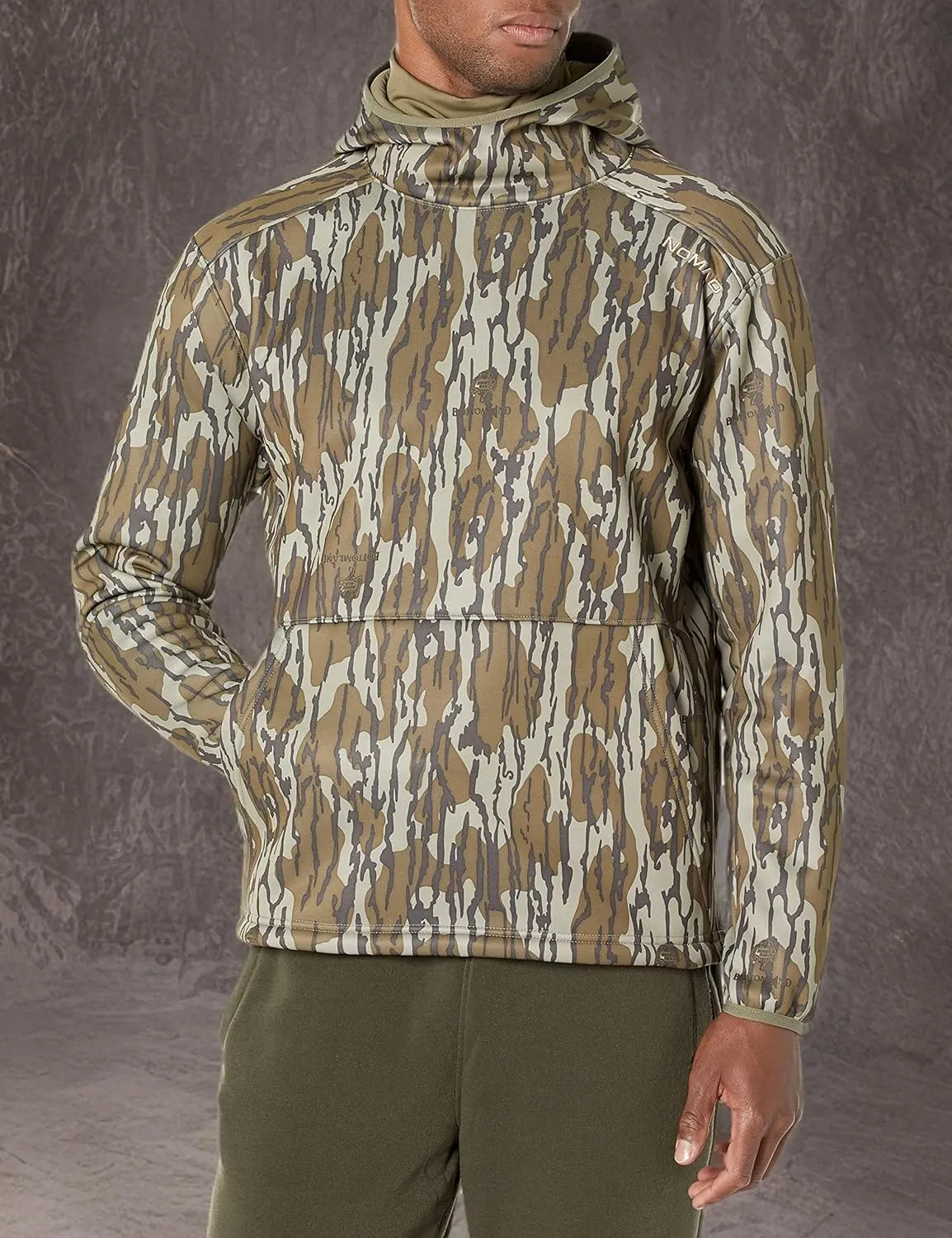 Nomad Men's Longneck Hoodie | Mid-Weight Water Resistant Hunting Fleece