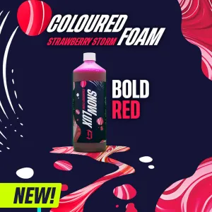Snow Lux - Strawberry Storm - Coloured Snow Foam - 1 Litre