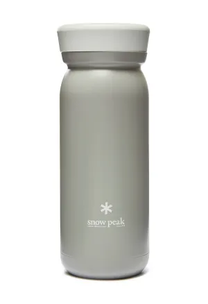 Snow Peak Stainless Steel Vacuum Bottle - Ash