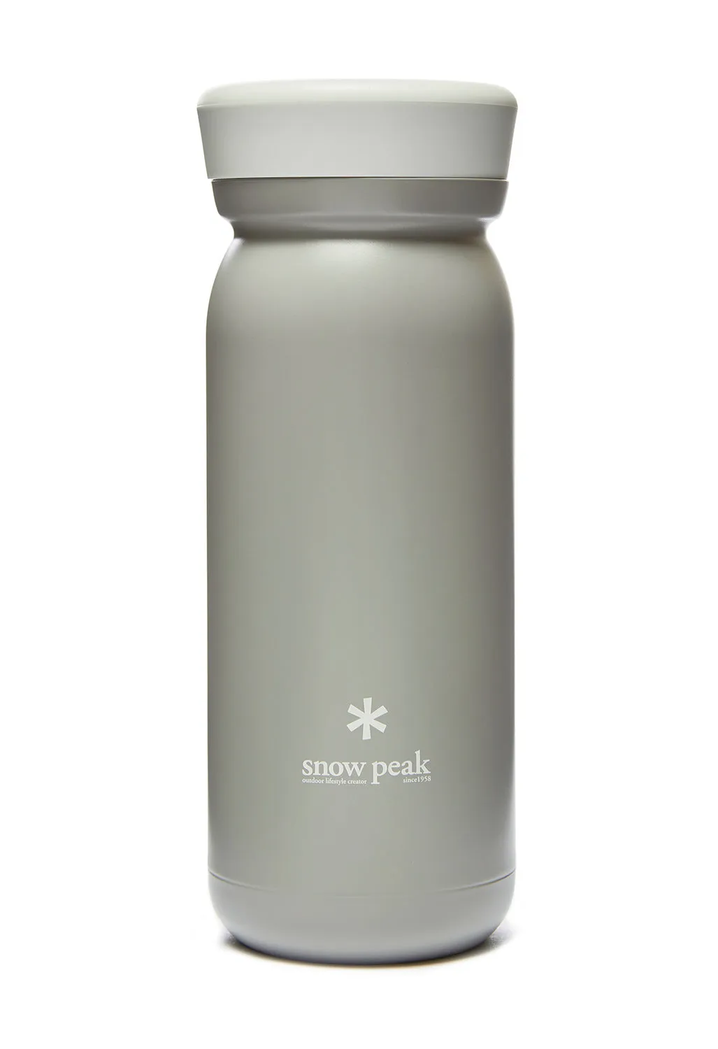 Snow Peak Stainless Steel Vacuum Bottle - Ash