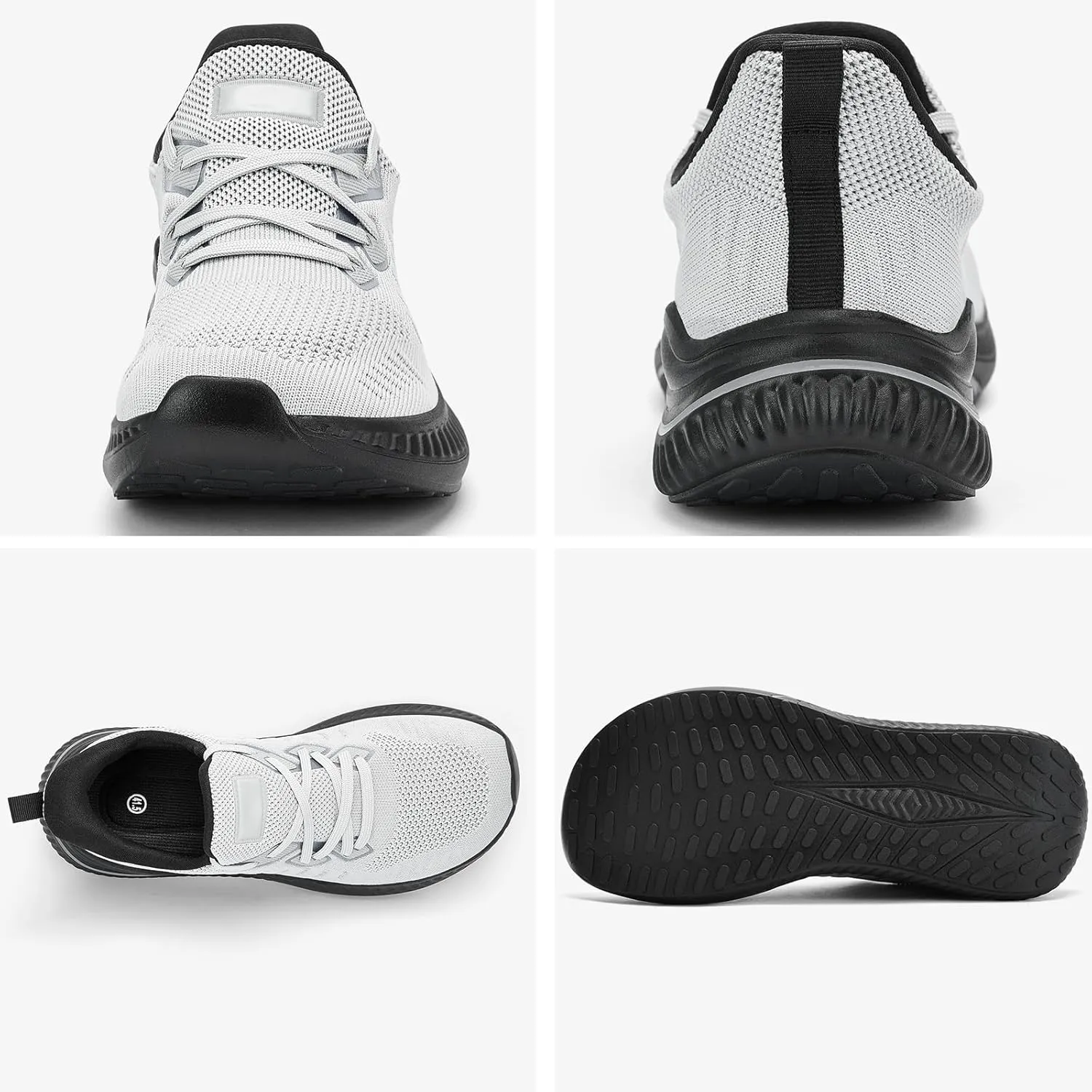 Wide Walking Shoes for Men Slip On Mens Running Shoes Tennis Shoes Lightweight Breathable Walking Sneakers Workout Gym Wide Sneakers