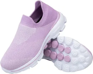 Women's Mesh Slip-On Sock Orthopedic Sneakers Casual Lightweight Breathable Walking Shoes Comfortable Fashionable Soft Sole Loafers